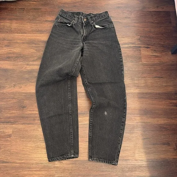 Vintage Levis 560 Student Black Jeans