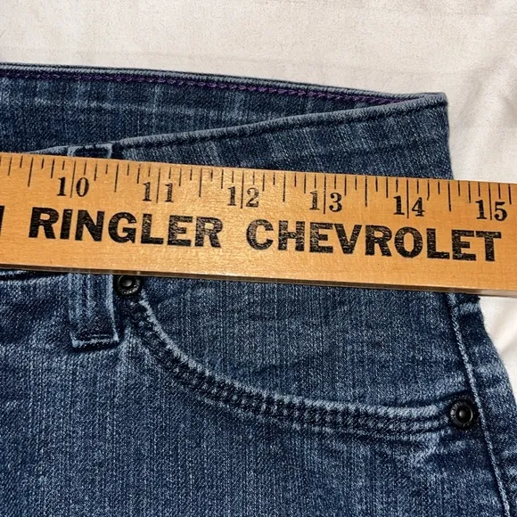 Vintage Not Your Daughters Jeans Size 6P Straight Darker Wash Mid Rise Stretch