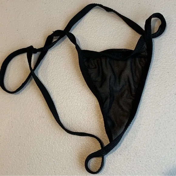 Vintage Pop Art German Nylon Underwear G-String Thongs