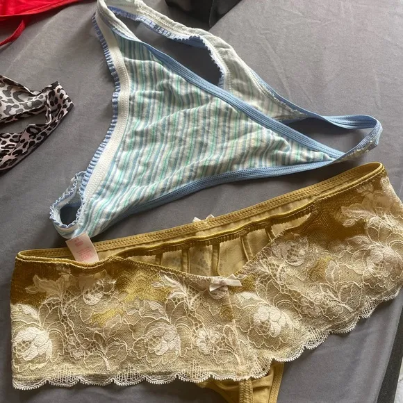 Vintage Pop Art German Nylon Underwear G-String Thongs