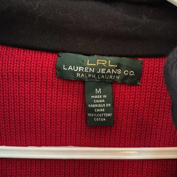 Vintage Ralph Lauren Lauren Jeans Co Button Up Sweater - M
