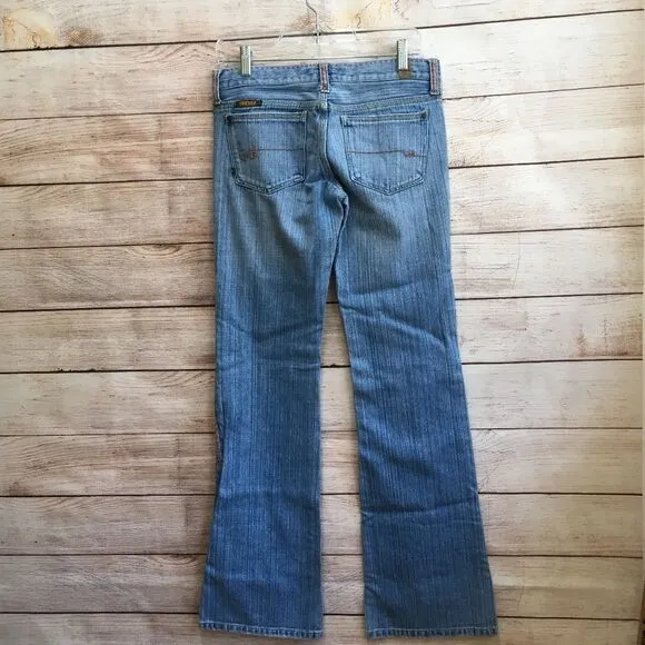VINTAGE SWITCH USA HIPPIE EMBROIDERED JEANS