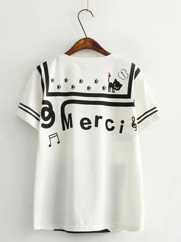 viola kitty cartoon t-shirt