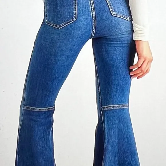 We The Free  Free People Just Float On Flare Jeans Size 27