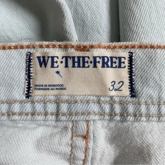 We The Free Piper Mid-Rise Crop Wide-Leg Jeans | Size 32