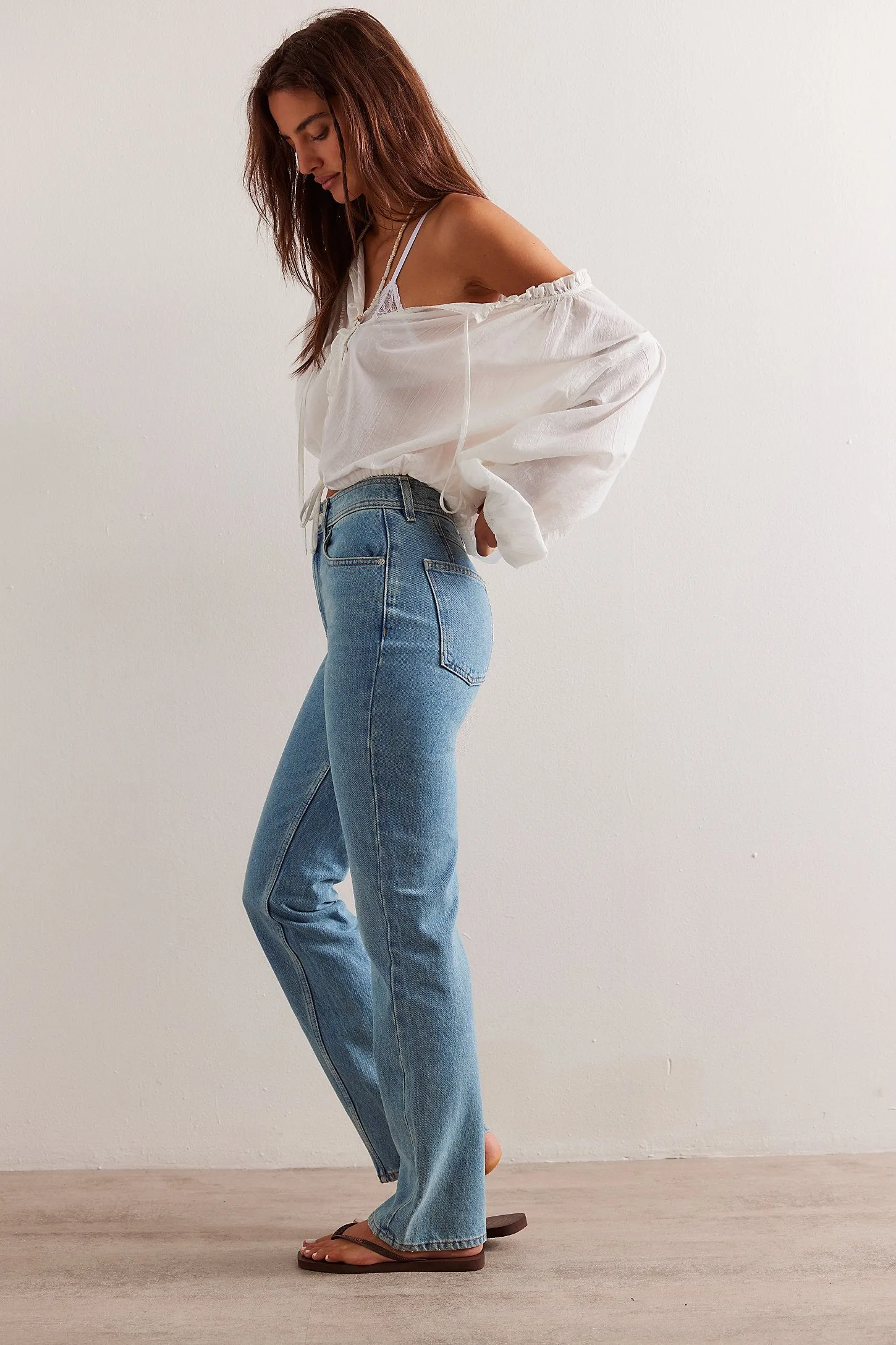 We The Free Xena Slim Straight Jeans