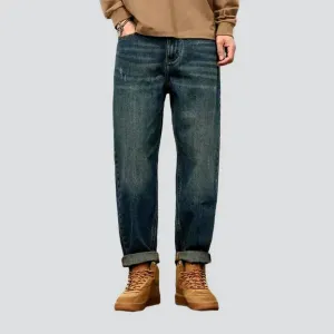 Whiskered fashion jeans
 for men