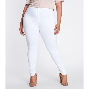 White Stretch Denim