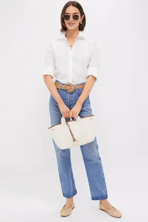 White Wexler Cotton Button Down