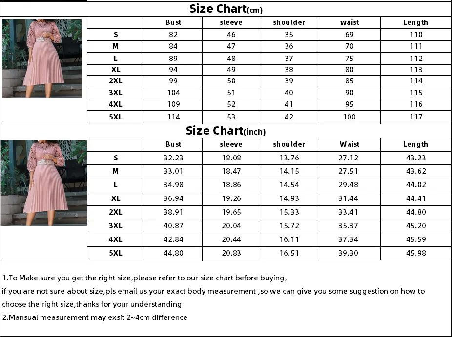 Women's Plus Size Chic Lace Cutout Puff Sleeves Midi Dress