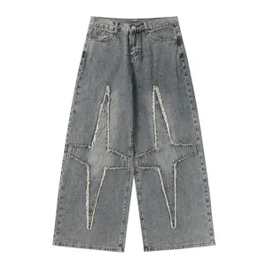 Women's Star Patch Jeans