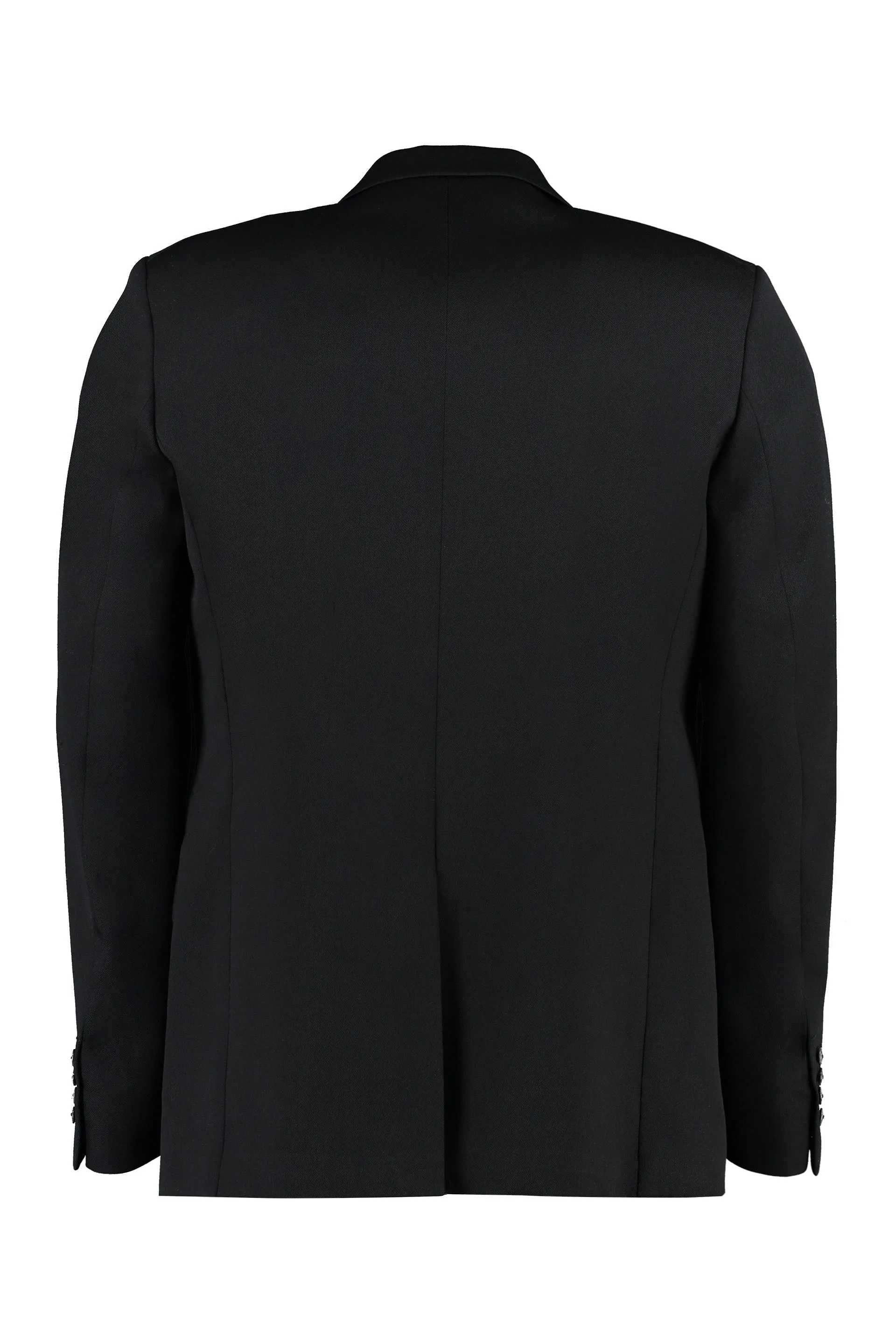 Wool single-breasted blazer