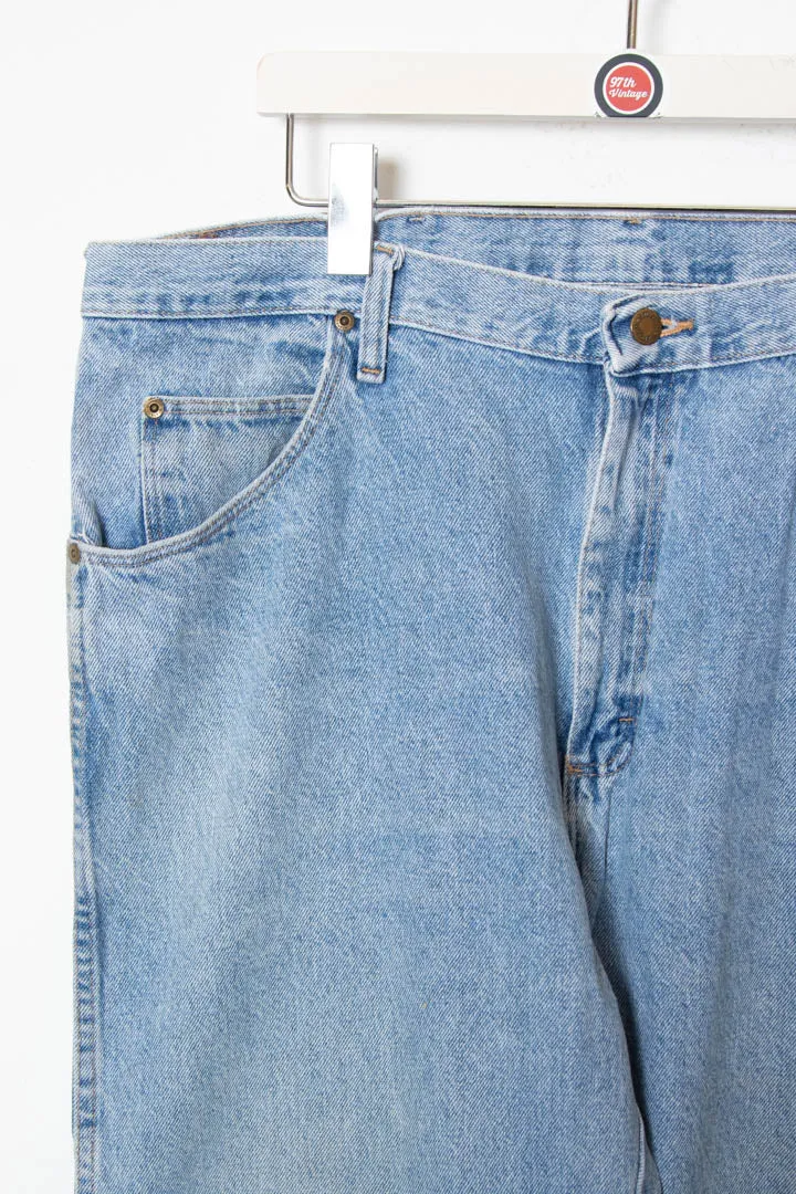 Wrangler Baggy Light Wash Denim Jeans (W36 x L31)