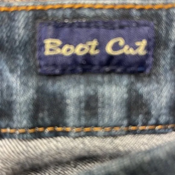 Y2K - Vintage Seven7 Denim Blue Boot Cut Jeans Size 31 EUC #0254