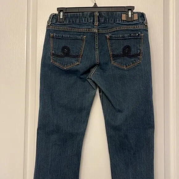 Y2K - Vintage Seven7 Denim Blue Boot Cut Jeans Size 31 EUC #0254