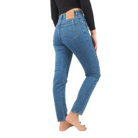 Y2k/90s Vintage Jeans | Boho Native American Design High Waisted  Aprx Size‎ 4/6