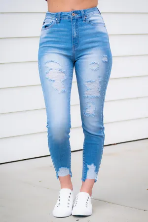 Zoey Distressed KanCan Jeans